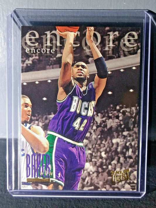 1995-96 Vin Baker Fleer Ultra #301 Encore Basketball Card - Basketball Card Single
