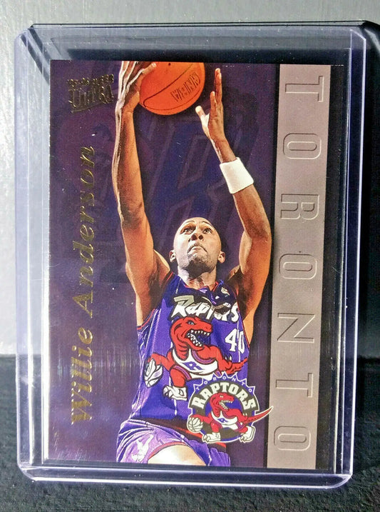 1995-96 Willie Anderson Fleer Ultra #247 Raptors Expansion Team Basketball Card - Basketball Card Single