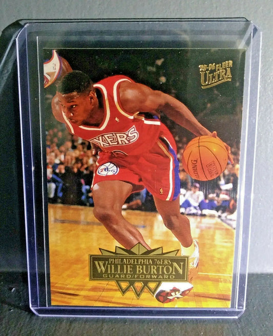 1995-96 Willie Burton Fleer Ultra #133 Basketball Card - Basketball Card Single