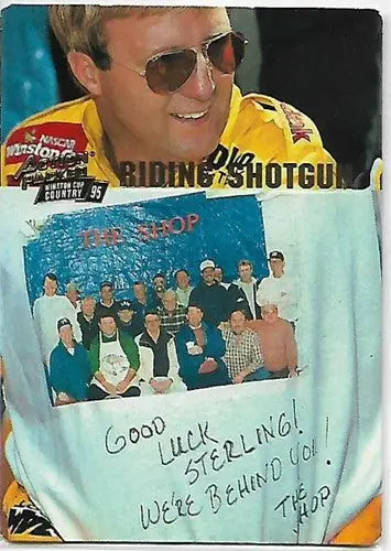 1995 Action Packed Winston Cup Country #10 Sterling Marlin NM-MT - Racing Card Single
