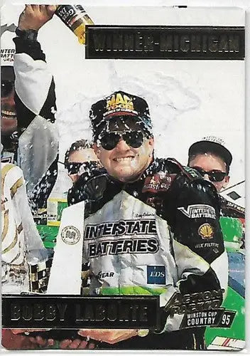 1995 Action Packed Winston Cup Country #49 Bobby Labonte NM-MT - Racing Card Single