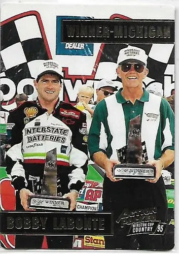 1995 Action Packed Winston Cup Country #56 Bobby Labonte/Joe Gibbs NM-MT - Racing Card Single