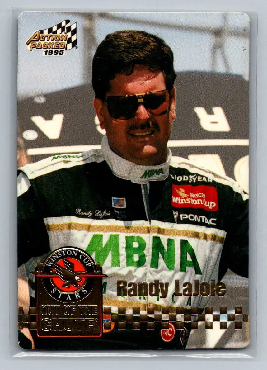 1995 Action Packed Winston Cup Stars #28 Randy LaJoie Bill Davis Racing - Racing Card Single