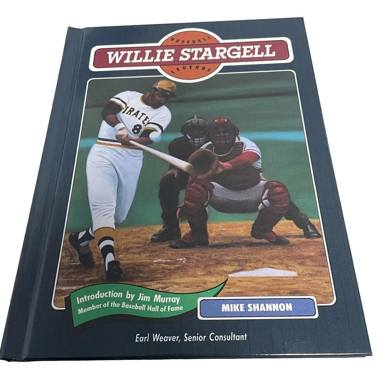 1995 Baseball Legends Book featuring legendary baseball player Willie Stargell