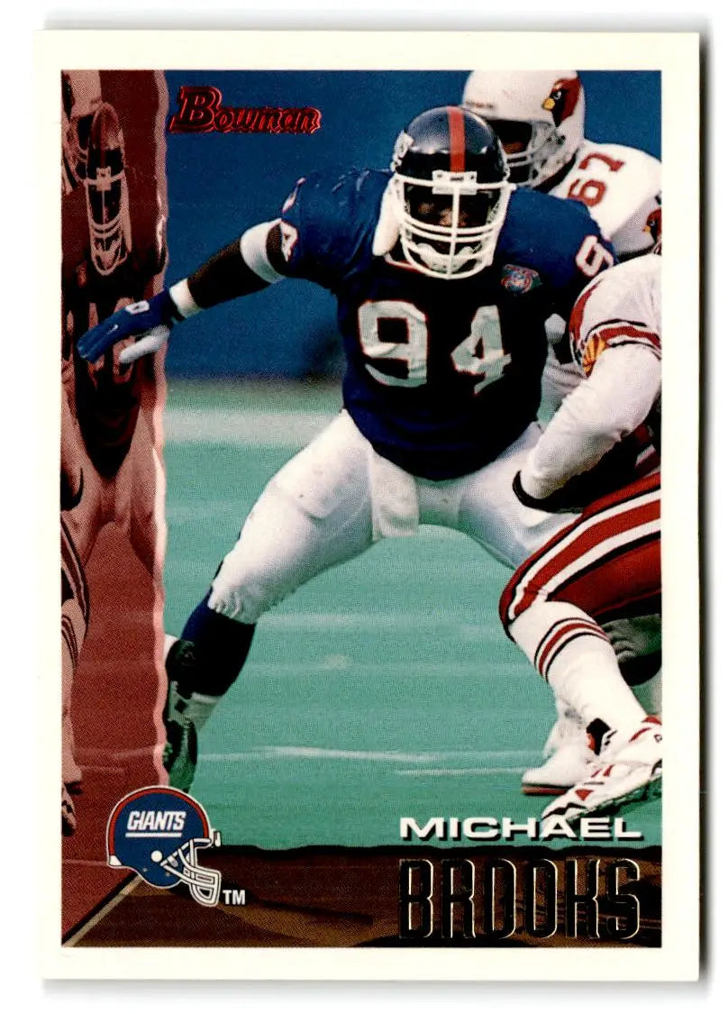 1995 Bowman #106 Michael Brooks - Football Card Single