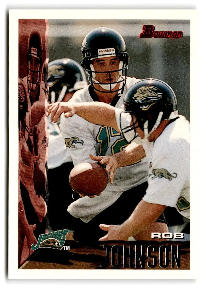 1995 Bowman #170 Rob Johnson - Football Card Single