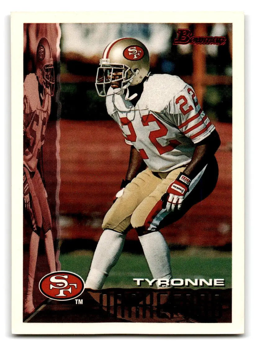 1995 Bowman #73 Tyronne Drakeford - Football Card Single