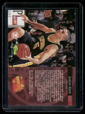 1995 Classic All Rookies Jason Kidd #101 Basketball - Basketball Card Single