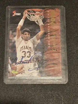 1995 Classic Five Sport #NNO Constantin Popa Autographs - Basketball Card Single