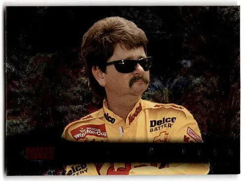 Original gloss of Tony Glover in racing uniform with sunglasses from Classic Images 1995