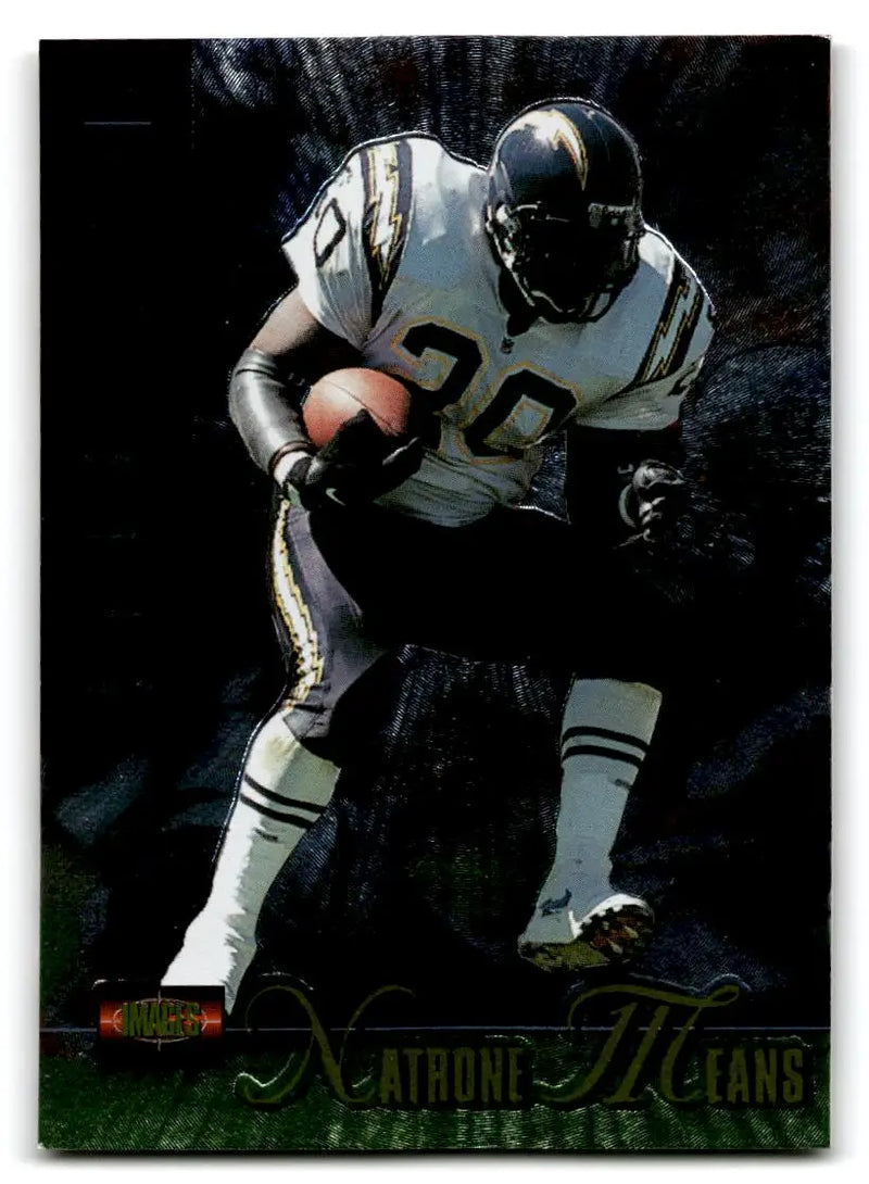 1995 Classic Images Limited #21 Natrone Means - Football Card Single
