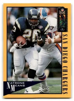 1995 Classic NFL Experience #96 Natrone Means - Football Card Single
