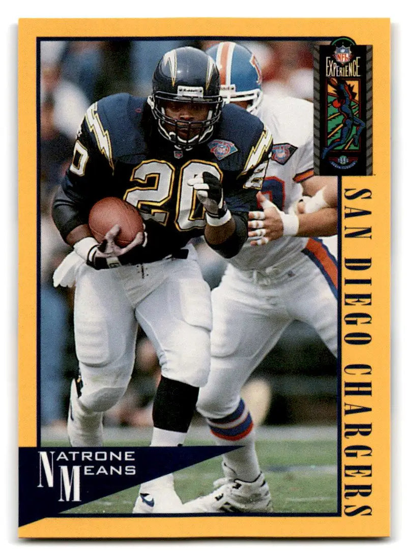 1995 Classic NFL Experience #96 Natrone Means - Football Card Single