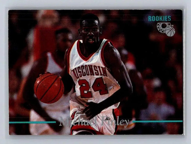 1995 Classic Rookies #19 Michael Finley Wisconsin Badgers - Basketball Card Single