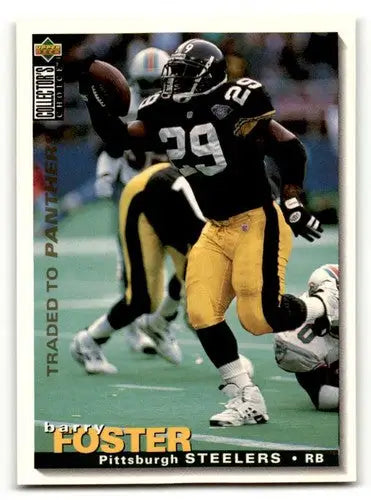 Original gloss Barry Foster Carolina football card from 1995 Collector’s Choice series