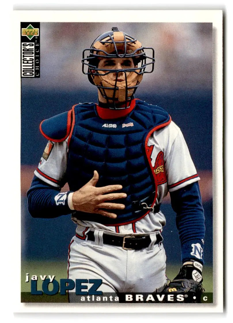 1995 Collector’s Choice #160 Javy Lopez - Baseball Card Single