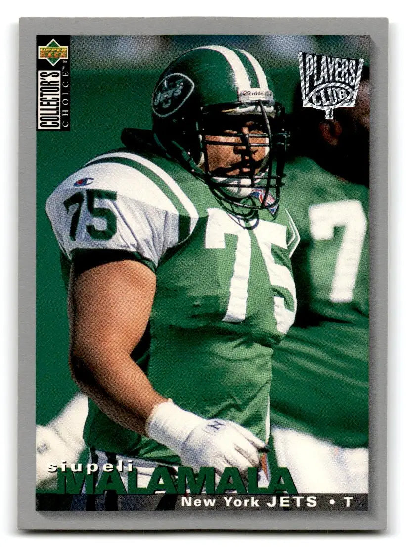 1995 Collector’s Choice #195 Siupeli Malamala Player’s Club - Football Card Single