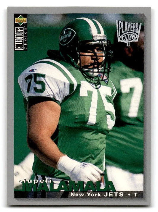 1995 Collector’s Choice #195 Siupeli Malamala Player’s Club - Football Card Single