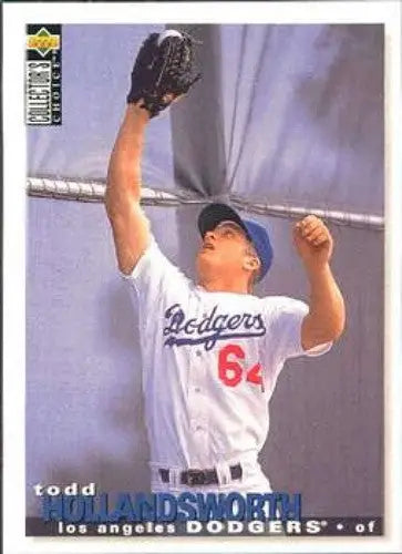 1995 Collector’s Choice #231 Todd Hollandsworth NM Near Mint Dodgers ID:82534 - Baseball Card Single
