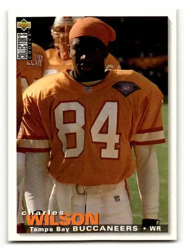 Original gloss Charles Wilson Tampa football card from 1995 Collector’s Choice series