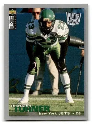 1995 Collector’s Choice #251 Marcus Turner Player’s Club - Football Card Single