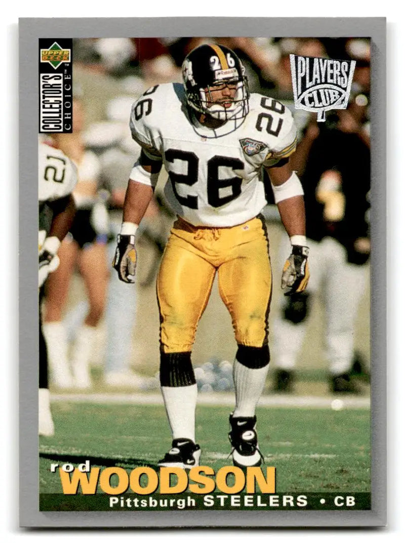 1995 Collector’s Choice #283 Rod Woodson Player’s Club - Football Card Single
