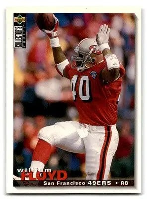 1995 Collector’s Choice #330 William Floyd - Football Card Single