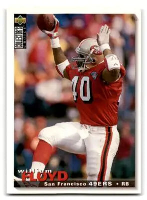 1995 Collector’s Choice #330 William Floyd - Football Card Single