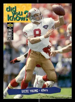 1995 Collector’s Choice #43 Steve Young - Football Card Single