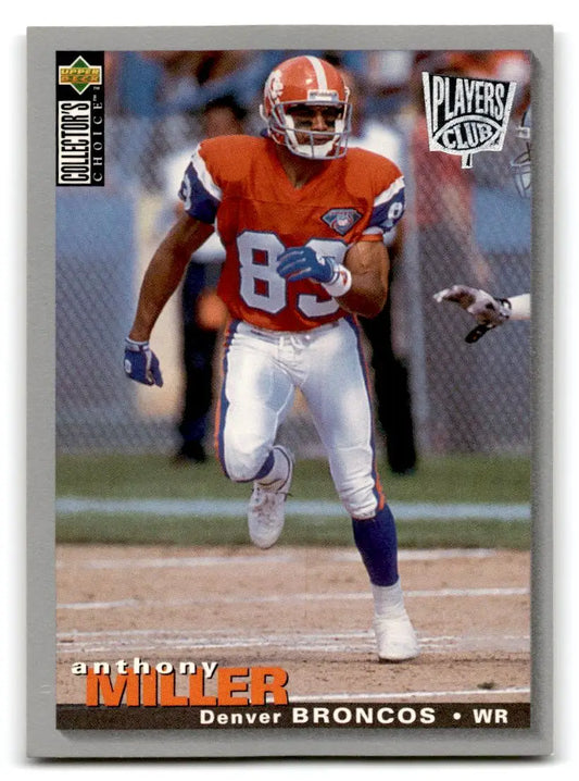 1995 Collector’s Choice #60 Anthony Miller Player’s Club - Football Card Single