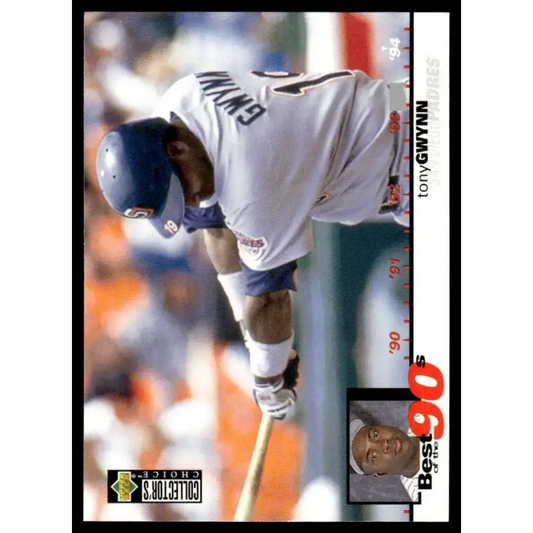 1995 Collector’s Choice #61 Tony Gwynn NM/MT San Diego Padres Baseball Card - Baseball Card Single