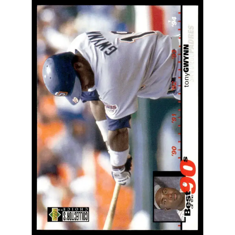 1995 Collector’s Choice #61 Tony Gwynn NM/MT San Diego Padres Baseball Card - Baseball Card Single