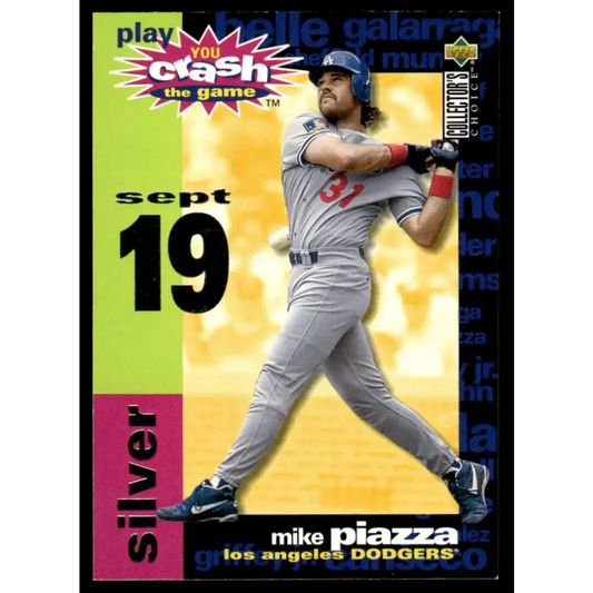 1995 Collector’s Choice #CG15 Mike Piazza EX/NM Los Angeles Dodgers Baseball Card - Baseball Card Single