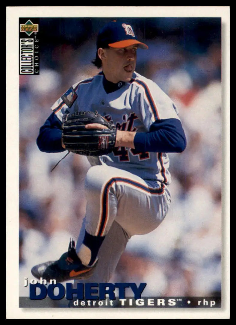 1995 Collector’s Choice John Doherty 477 Detroit Tigers LP - Baseball Card Single