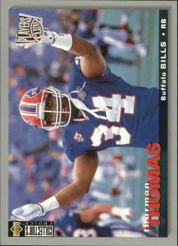 1995 Collector’s Choice Player’s Club #79 Thurman Thomas NM-MT Bills - Football Card Single