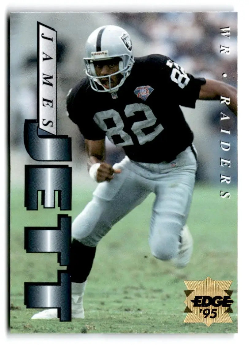 1995 Collector’s Edge #103 James Jett Gold Logo - Football Card Single