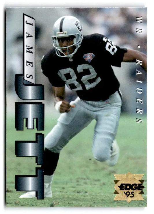 1995 Collector’s Edge #103 James Jett Gold Logo - Football Card Single