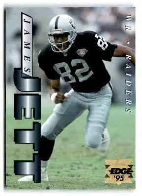 1995 Collector’s Edge #103 James Jett Gold Logo - Football Card Single