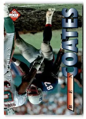 1995 Collector’s Edge #131 Ben Coates - Football Card Single