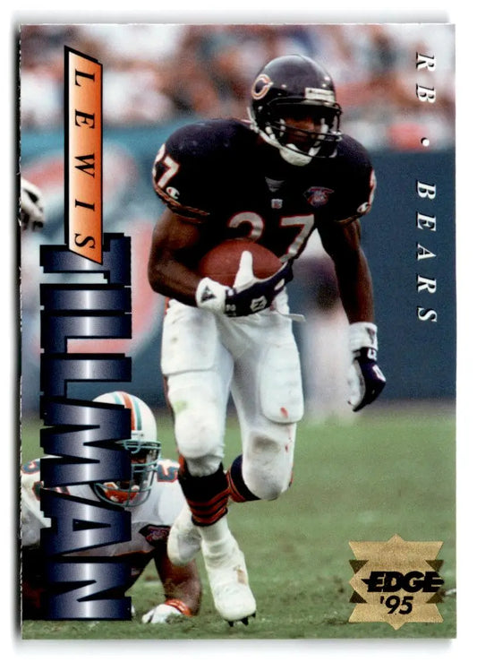1995 Collector’s Edge #33 Lewis Tillman Gold Logo - Football Card Single