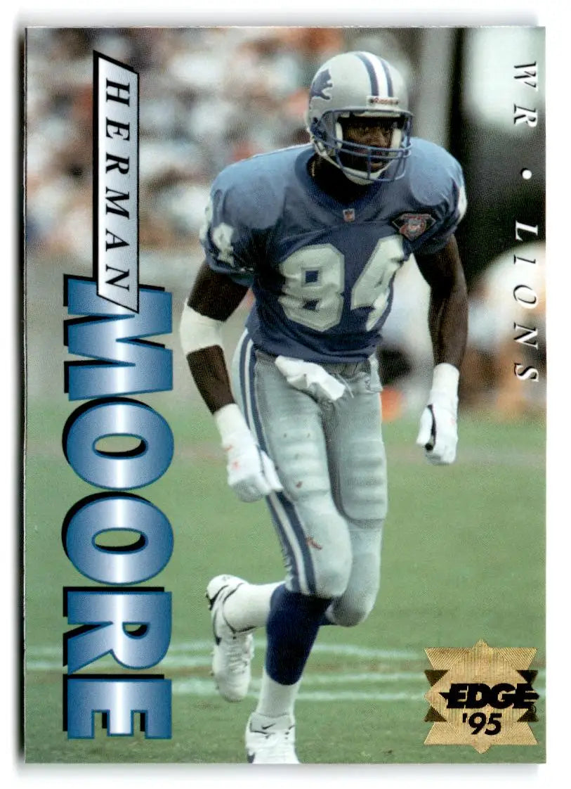 1995 Collector’s Edge #66 Herman Moore Gold Logo - Football Card Single