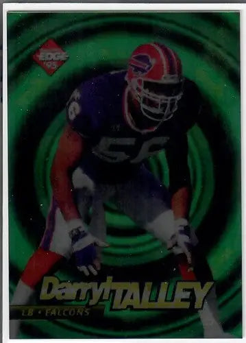 Original gloss Darryl Talley football card from 1995 Collector’s Edge EdgeTech series