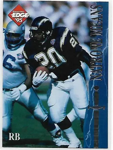 1995 Collector’s Edge Excalibur #65 Natrone Means NM-MT Chargers - Football Card Single