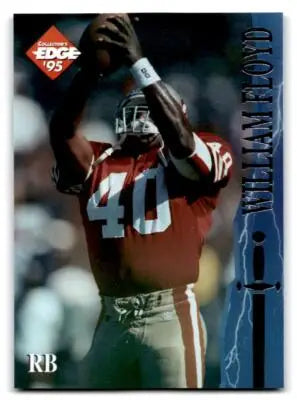 1995 Collector’s Edge Excalibur #68 William Floyd - Football Card Single