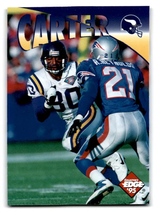 1995 Collector’s Edge Instant Replay #21 Cris Carter - Football Card Single