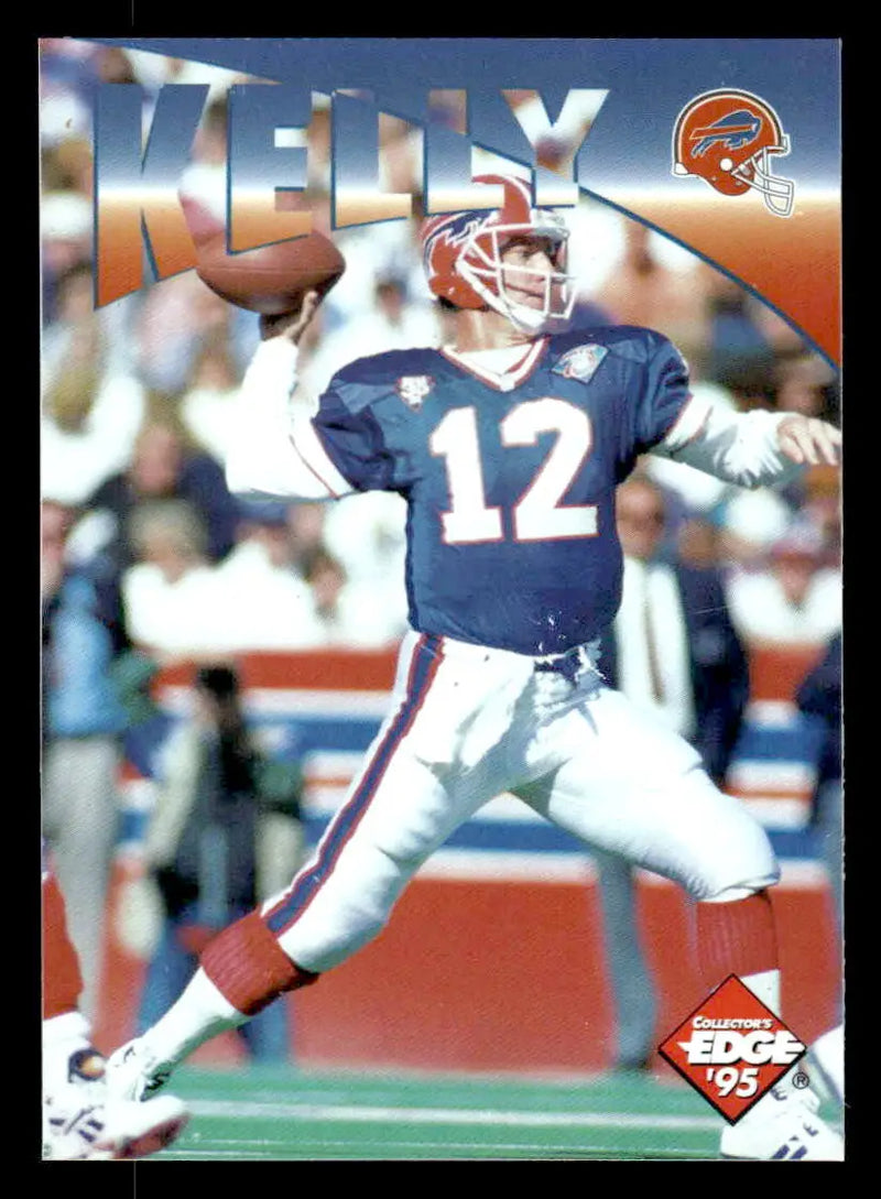 1995 Collector’s Edge Instant Replay #3 Jim Kelly - Football Card Single