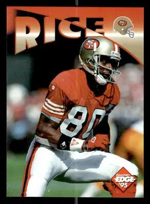 1995 Collector’s Edge Instant Replay #33 Jerry Rice - Football Card Single