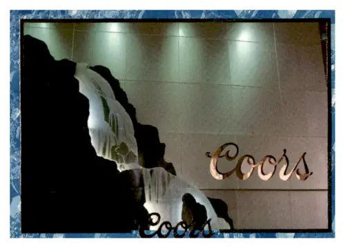 Original gloss Coors waterfall display from Simply Sandoval brand, near mint condition