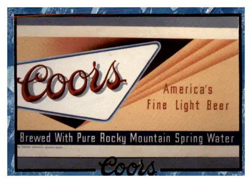 1995 Coors #81 Prism Billboard NM Near Mint ID:64929 - Other