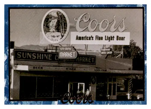 1995 Coors #84 Market Billboard NM Near Mint ID:64913 - Other